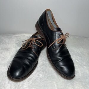 Johnson & Murphy Black Leather Oxfords‎ Size 11M